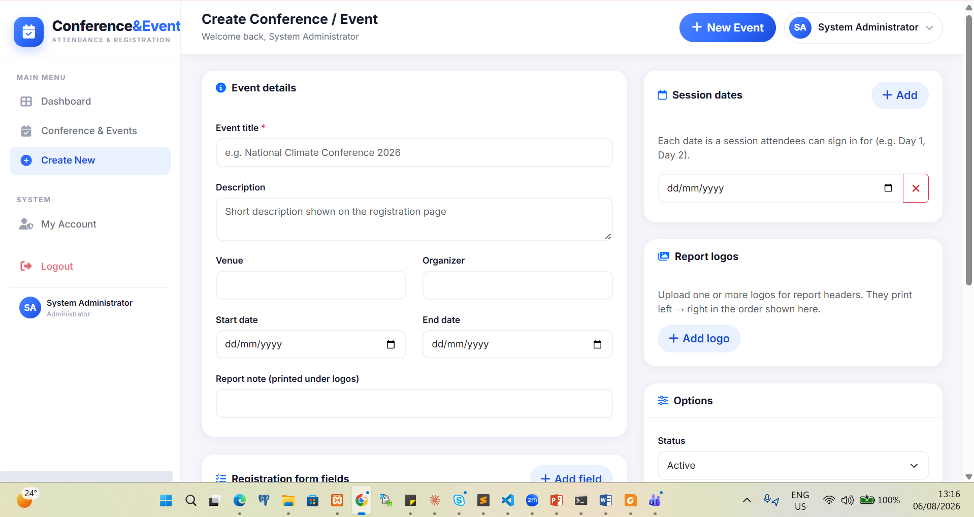 Conference Management System